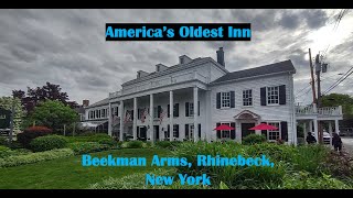 Americas OLDEST Inn The Beekman Arms of Rhinebeck New York [upl. by Dell]