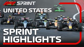 F1 Sprint Highlights  2024 United States Grand Prix [upl. by Ococ]