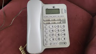 Phone Review ATampT CL2909 Corded Telephone with Caller ID and Speaker  ATA Freakshow [upl. by Jamill]