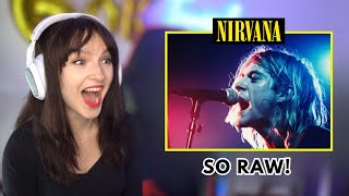 Nirvana  Smells Like Teen Spirit Live at Paradiso Amsterdam 1991  First Time Reaction [upl. by Henrion]