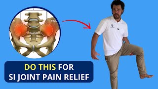 BEST Exercise and Activities for SI Joint Pain Relief 🔺 [upl. by Maddalena]