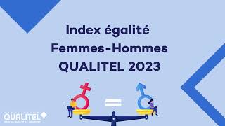 Index égalité FemmesHommes QUALITEL 2023 [upl. by Allenaj926]