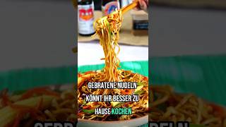 Selbst kochen 2€  Bestellen 10 € Gebratene Nudeln 🥢🥡 [upl. by Sayres570]