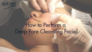 How to Perform a Clinical Deep Pore Cleansing Facial with Extractions by Lydia Sarfati [upl. by Madox140]