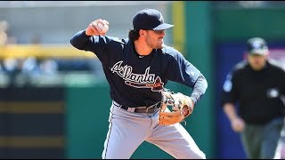 Dansby Swanson Practice Footwork [upl. by Santa252]