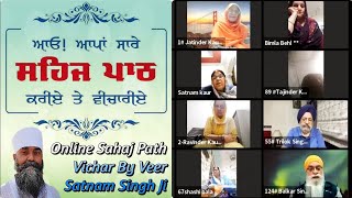 271124 Sahaj Path Class 851 ਅੰਗ ਤੇ 7 ਪਉੜੀ॥ ਸਲੋਕ ਮਃ ੩॥ ਅੰਦਰਿ ਕਪਟੁ ਸਦਾ ਦੁਖੁ ਹੈ ਮਨਮੁਖ ਧਿਆਨੁ ਨ ਲਾਗੈ॥ [upl. by Assenyl]