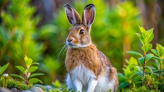 American Snowshoe Hare Location Habitat amp Behavior Explained [upl. by Bohon]