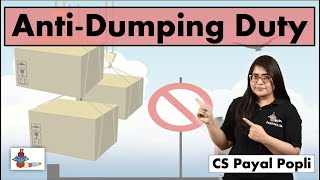 Anti Dumping Duty  What is Anti Dumping Duty  Anti dumping duty in Hindi [upl. by Anivol]