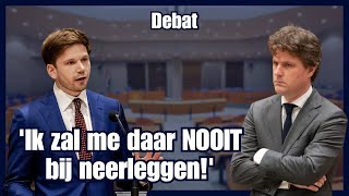 Van Meijeren FvD tijdens het debat over asiel en migratie Kamervoorzitter Bosma grijpt in [upl. by Reh]