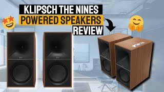 Klipsch The Nines Powered Speakers Review – Experience HighFidelity Audio [upl. by Assena86]