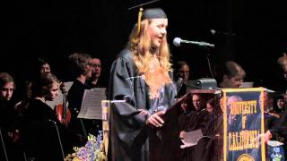 The University of California Berkeley Film and Media Studies Graduation Asali Speech [upl. by Mather]