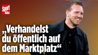 NagelsmannEuphorie Verlängert der Bundestrainer vorzeitig seinen Vertrag beim DFB  Reif ist Live [upl. by Donela]