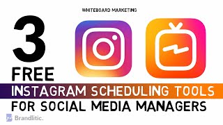 3 Best FREE Instagram Scheduler App  Tools to Schedule IGTV Posts amp Stories [upl. by Purington449]