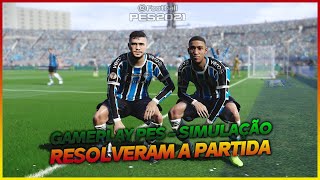 DUPLA RESOLVE JOGO COM MUITA DISPUTA E EQUIPE VOLTA A VENCER  GAMEPLAY PES 2021  17 [upl. by Nidia]