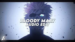 Lady Gaga  Bloody Mary finally part v8「 edit audio 」 [upl. by Elisee964]