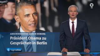 tagesschau 2000 Uhr 16112016 [upl. by Eeresed]