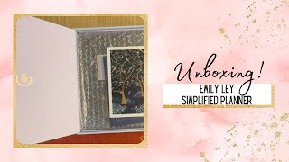 Unboxing  Simplified Planner  My New Budget amp Meal Planner [upl. by Anilah530]