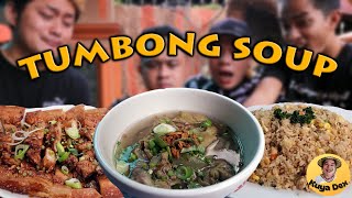 Tumbong Soup  Crispy Liempo  Special Fried Rice with DaBoys3Men HD [upl. by Yelkao]