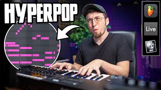 I LEARNED HOW TO MAKE HYPERPOP IN 24 HOURS [upl. by Ahseret]