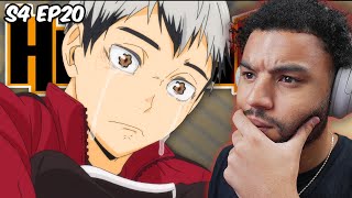 KITA IS UNDERRATED  Haikyuu Season 4 Episode 20 Reaction [upl. by Fabrianna]