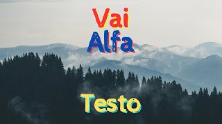 Alfa  Vai  Testo [upl. by Lawler906]