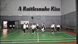 A Rattlesnake Kiss  Line Dance  Choreo by Maddison Glover  Demo by Sakura [upl. by Yanad]