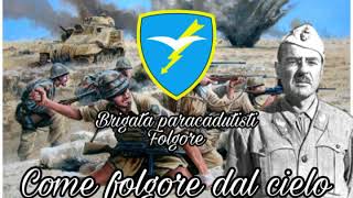 Come folgore dal cielo  marching song of the Italian army [upl. by Alohs]