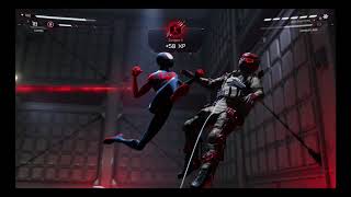 Hells Kitchen Roxxon Lab West Enemy Base 4 Full Walkthrough Spider Man Miles Morales [upl. by Wachter]