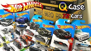 Unboxing Hot Wheels 2017 Q Case 72 Car Assortment [upl. by Yorle]