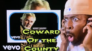 A REAL MAN Kenny Rogers  Coward of the County  Reaction [upl. by Eibreh]