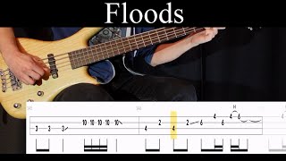 Floods Pantera  Bass Cover With Tabs by Leo Düzey [upl. by Eelram530]