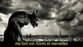 BELLE  quotGarou Daniel Lavoie amp Patrick Fioriquot French  English  Español  Lyrics  Subs [upl. by Am463]