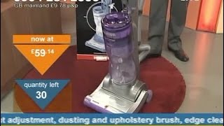 Hoover Performer Vacuum Cleaner Being Sold On Bid TV by Steve Macdonald [upl. by Aikyt]