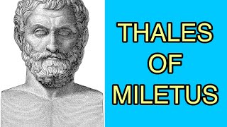 The first thinker  brief introduction of Thales of Miletus [upl. by Landy]