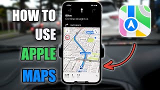 How to Use Apple Maps  iPhone Maps Tutorial [upl. by Kos]