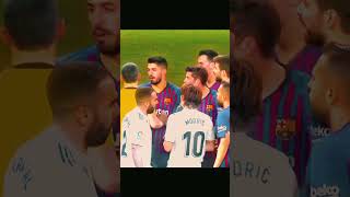 Sergio Ramos ☠️ Messi Injury 🤕 Barcelona vs Real Madrid footballshorts youtube shorts leomessi [upl. by Atelokin160]