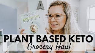 PLANT BASED KETO Grocery Haul  Ketotarian Diet [upl. by Ientruoc]