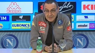 NapoliSampdoria  Sarri alla vigilia quotDifesa Cambiare non è un problemaquot 070117 [upl. by Harneen]