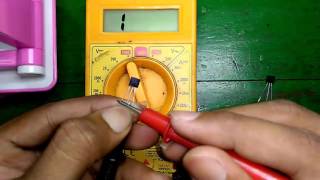 How to Check NPN and PNP Transistors using Digital Multimeter  Easy Process [upl. by Sualk642]