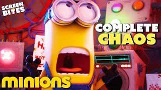 Minions Causing CHAOS  Minions 2015  Screen Bites [upl. by Retla]