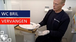 De Digitale Vakman Wc bril vervangen [upl. by Kieger375]