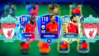 Maxed Out Liverpool Special Squad Builder  FIFA Mobile 22 [upl. by Enirahtac]