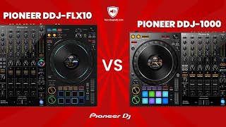 Pioneer DDJFLX10 vs Pioneer DDJ1000 Comparativa [upl. by Winn703]