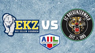 Highlights I AlpsHockey League 2425 EK Zeller Eisbären  EC Bregenzerwald 261025 [upl. by Ardet103]