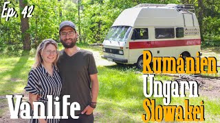 Frühling in der Slowakei VANLIFE Rumänien Ungarn und Slowakei  Wohnmobil Roadtrip [upl. by Chew]