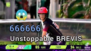 dewald BREVIS wonderful batting in CPL  6 sixes [upl. by Kiernan]