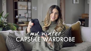 MY WINTER CAPSULE WARDROBE  CHATTY TRY ON  WE ARE TWINSET [upl. by Galen991]