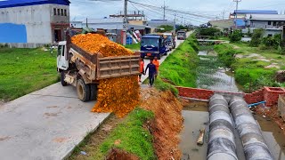 Nice Incredible Project Complete100 Delete Filling Sever Flooded Area Skill Bulldozer Push Stone [upl. by Asilem]