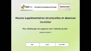 Heures structurelles et absences [upl. by Idna]