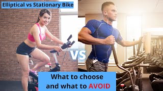 Elliptical Cross Trainer vs Exercise Bike  Which is best and what to AVOID [upl. by Dira76]